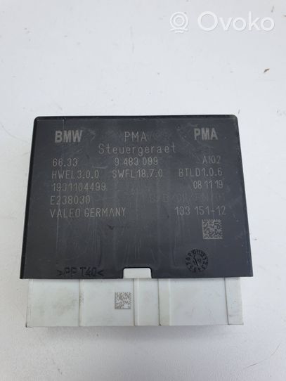 BMW X1 F48 F49 Pysäköintitutkan (PCD) ohjainlaite/moduuli 9483099