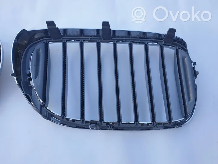 BMW 7 G11 G12 Grille calandre supérieure de pare-chocs avant 7357011