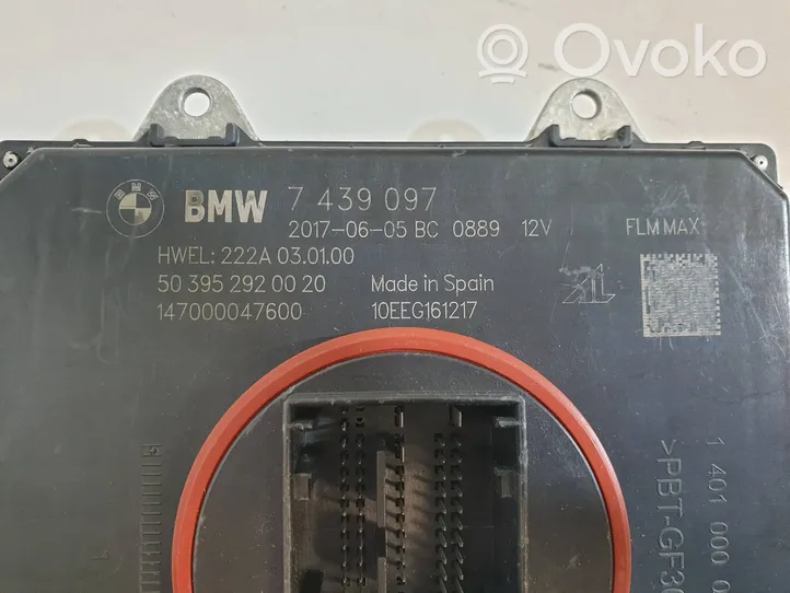 BMW 7 G11 G12 Module de contrôle de ballast LED 7439097