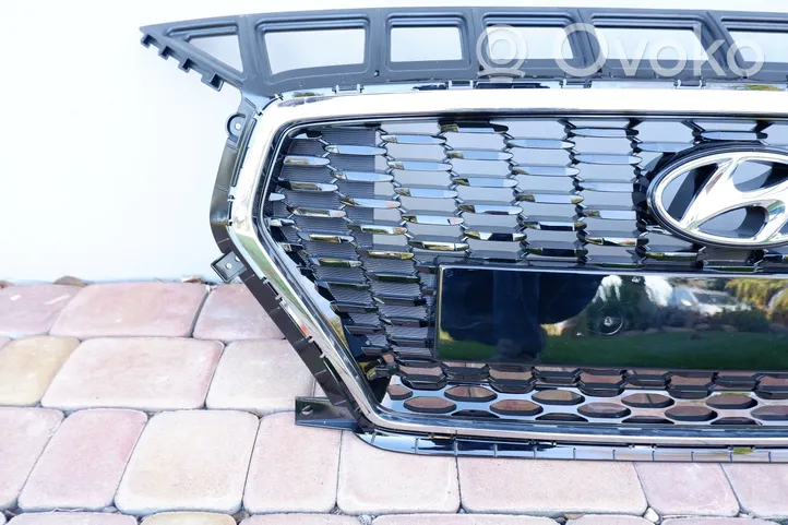 Hyundai i30 Grille calandre supérieure de pare-chocs avant 86351G4000