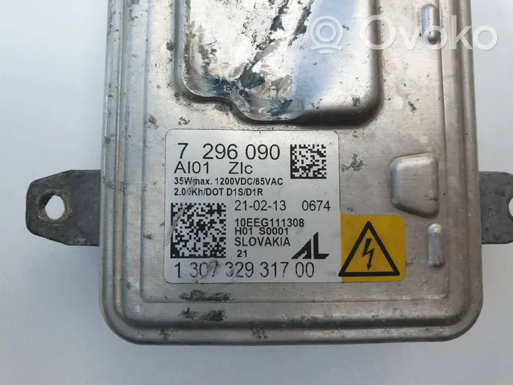 BMW 3 F30 F35 F31 Moduł poziomowanie świateł Xenon 7296090