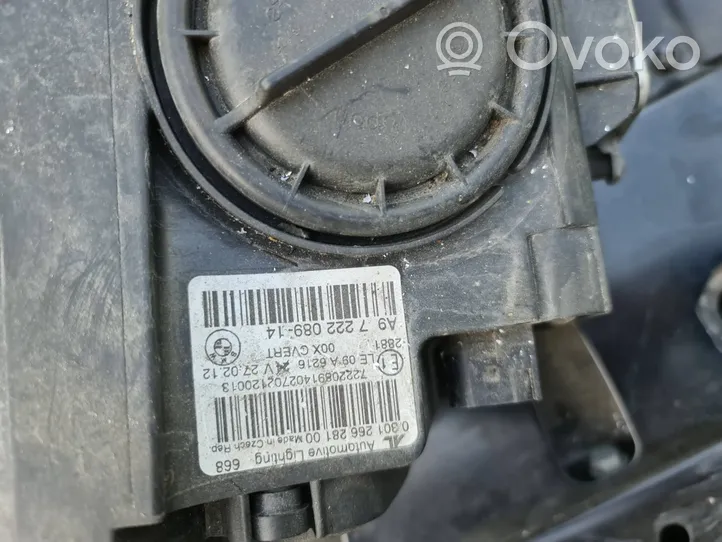 BMW 6 F12 F13 Priekio detalių komplektas 7222090