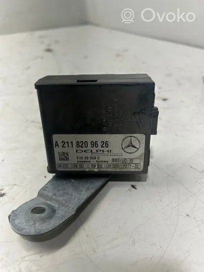 Mercedes-Benz E W211 Hälytyksen ohjainlaite/moduuli A2118209626