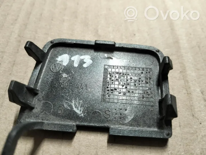 Volkswagen PASSAT B6 Capuchon, crochet de remorquage avant 3C5807441