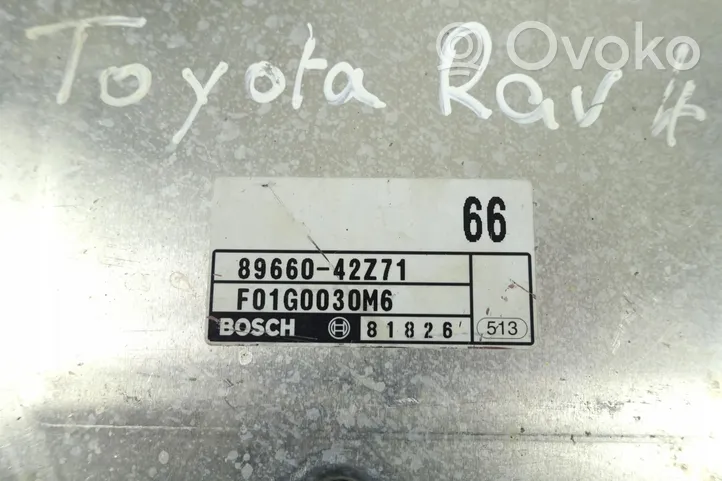 Toyota RAV 4 (XA40) Moottorin ohjainlaite/moduuli (käytetyt) 0281034606