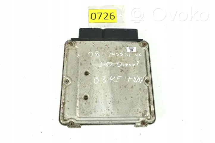 Volkswagen PASSAT CC Unité de commande, module ECU de moteur 03L907309