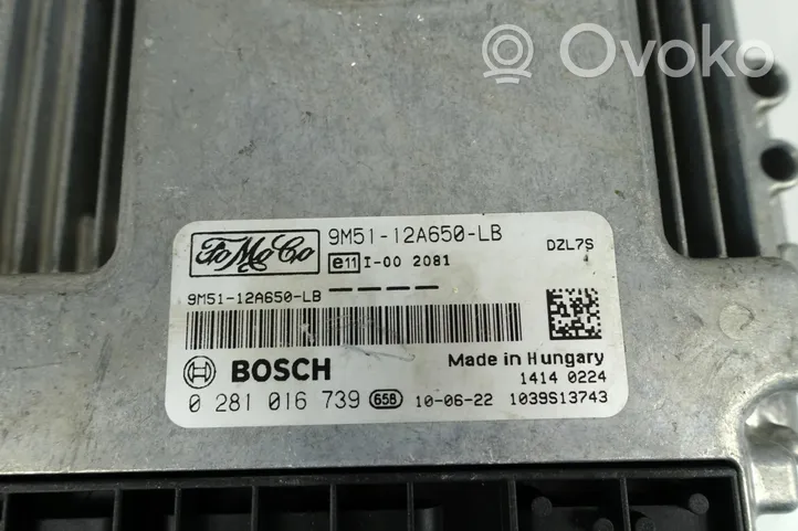 Ford Kuga III Unité de commande, module ECU de moteur 0281016739