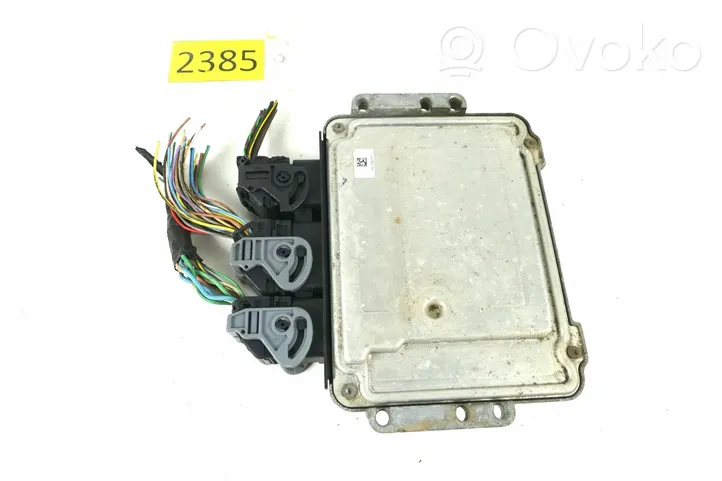 Peugeot Bipper Unité de commande, module ECU de moteur 0281014444