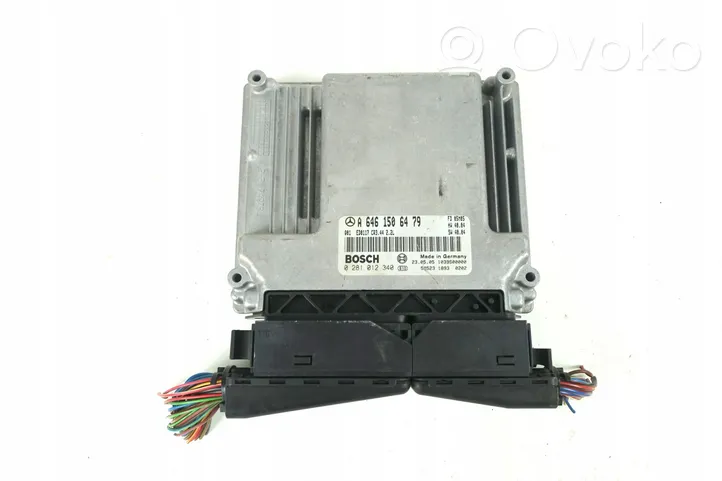 Mercedes-Benz CLK A209 C209 Galios (ECU) modulis A6461506479