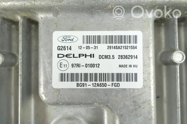 Ford Mondeo MK IV Блок управления двигателем ECU BG91-12A650-FGD