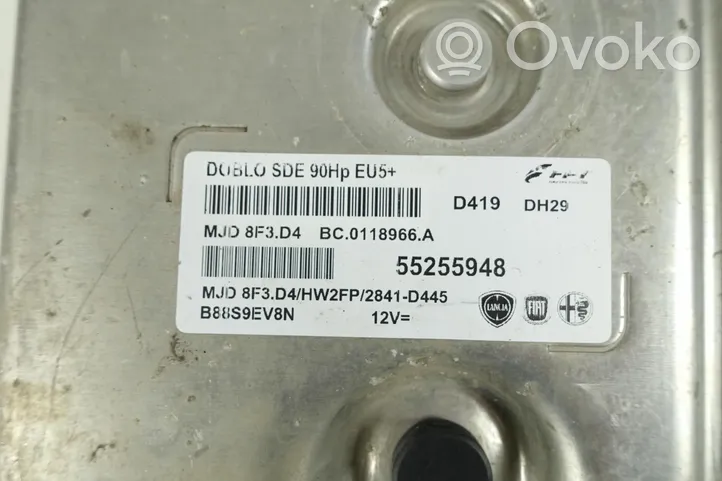 Fiat Doblo Engine control unit/module ECU 55255948