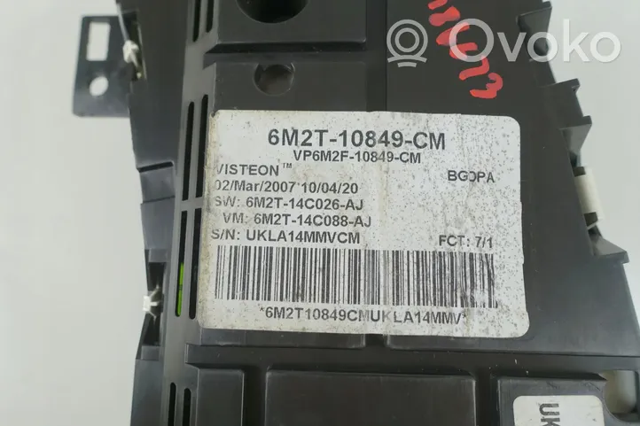 Ford Galaxy Compteur de vitesse tableau de bord 6M2T-10849-CM