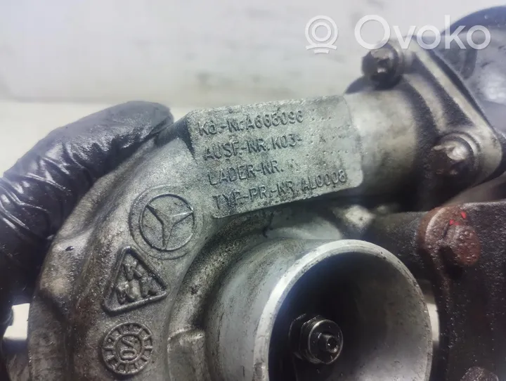 Mercedes-Benz A W168 Turbocompresseur A6680960399