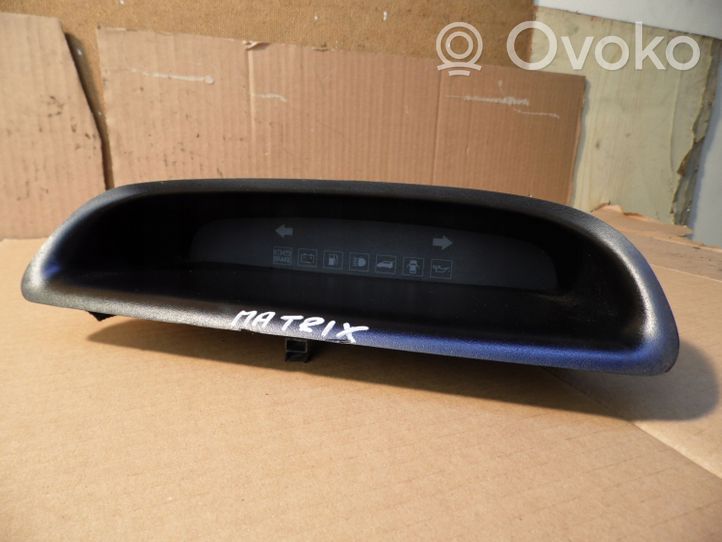 Toyota Matrix (E130) Pantalla/monitor/visor 