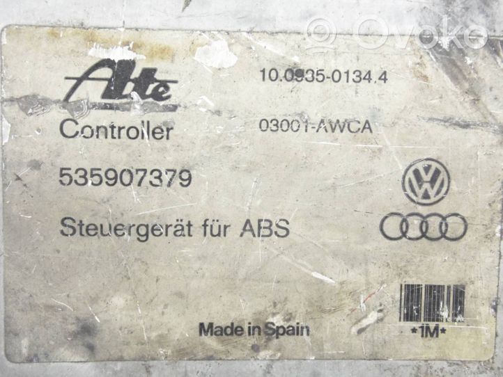 Volkswagen Golf II ABS control unit/module 535907379