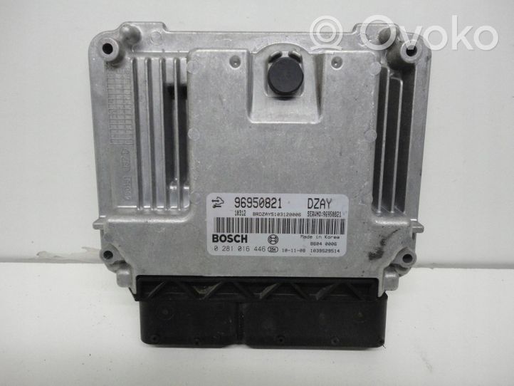 Chevrolet Cruze Centralina/modulo motore ECU 0281016446