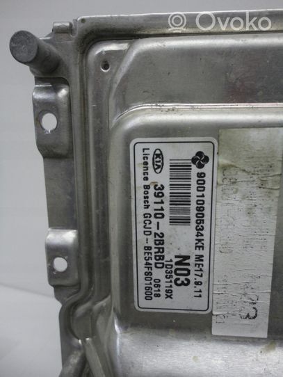 KIA Ceed Komputer / Sterownik ECU i komplet kluczy 39110-2BRBD