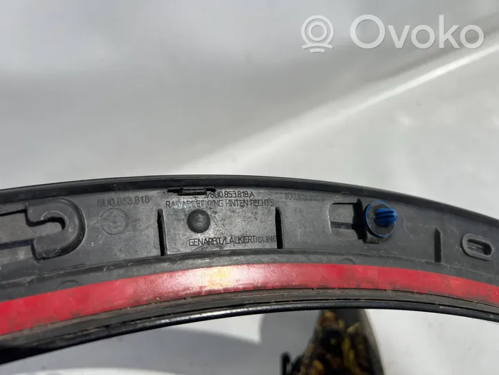 Audi Q3 8U Rear fender molding trim 8U0853818B