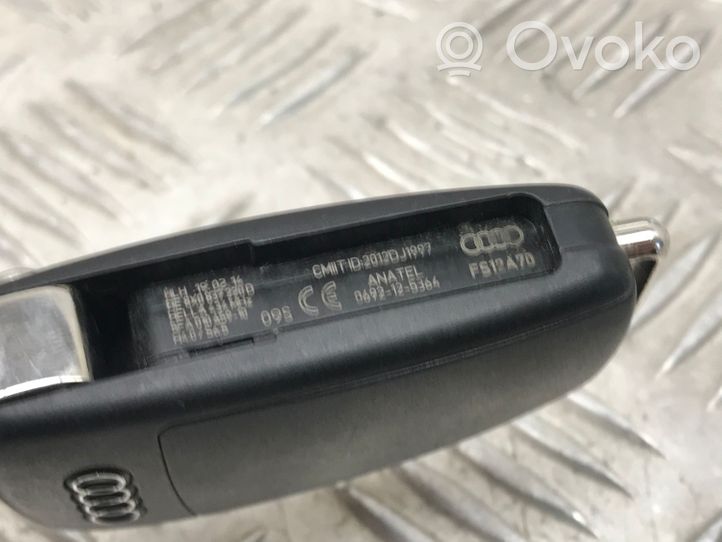 Audi Q3 8U Ignition key/card 5FA010659