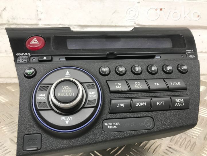 Honda CR-Z Radio/CD/DVD/GPS-pääyksikkö 39100SZTG01