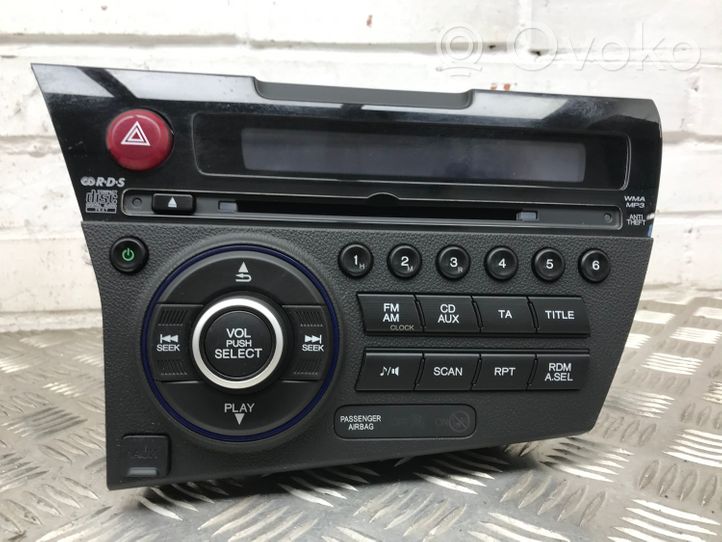 Honda CR-Z Radio/CD/DVD/GPS-pääyksikkö 39100SZTG21