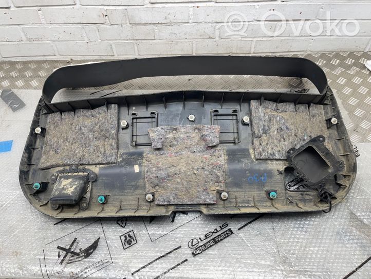 Toyota Prius (XW30) Garniture de couvercle de coffre arriere hayon 6775047020