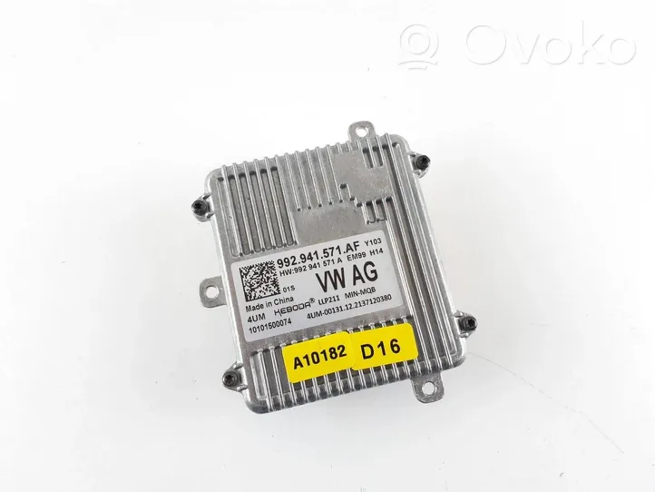 Volkswagen Golf VIII Module de ballast de phare Xenon 992941571AF