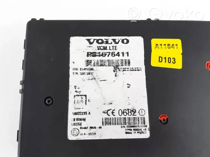 Volvo S90, V90 Bluetoothin ohjainlaite/moduuli 31676411