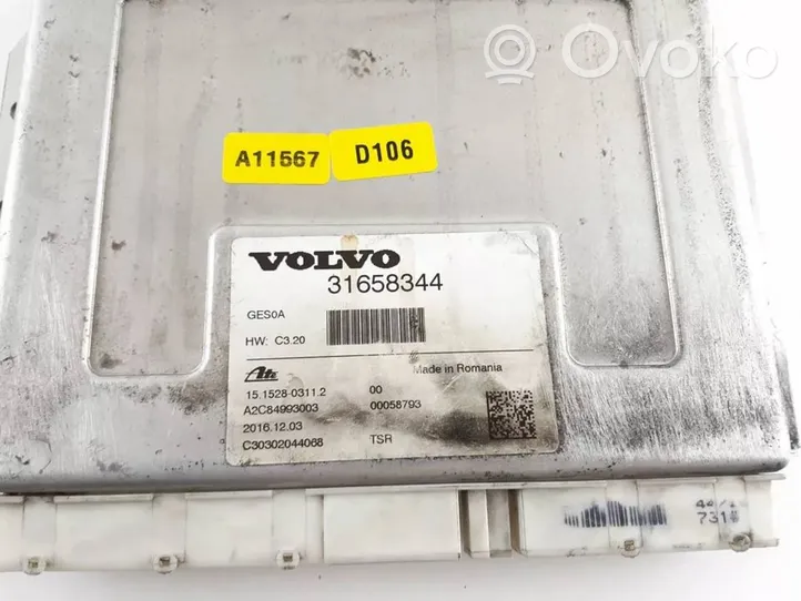 Volvo S90, V90 Jousituksen ohjainlaite/moduuli 31658344