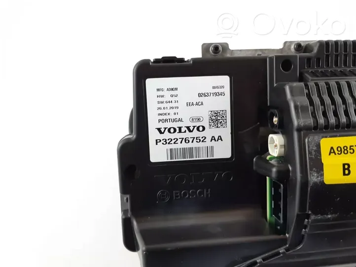 Volvo XC90 Tachimetro (quadro strumenti) 32276752AA
