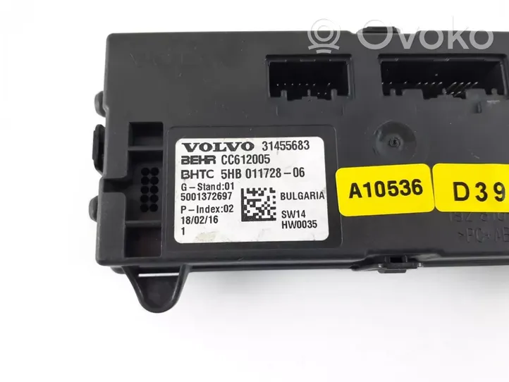Volvo S90, V90 Unidad de control de la calefacción/aire acondicionado 31455683