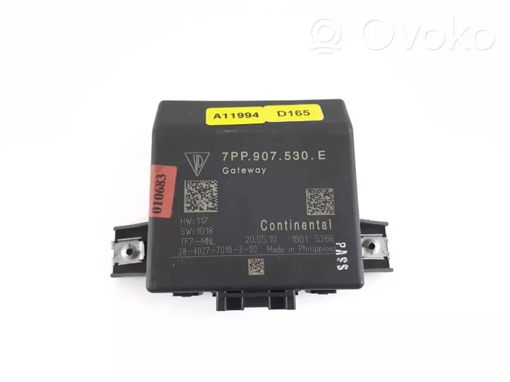 Porsche Cayenne (92A) Gateway control module 7PP907530E