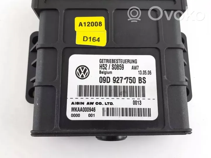 Audi Q7 4L Module de contrôle de boîte de vitesses ECU 09D927750BS