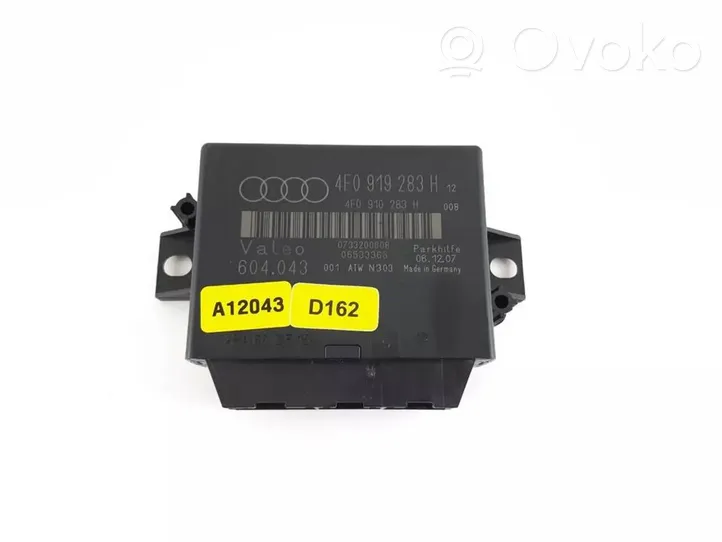 Audi A6 S6 C6 4F Pysäköintitutkan (PCD) ohjainlaite/moduuli 4F0919283H