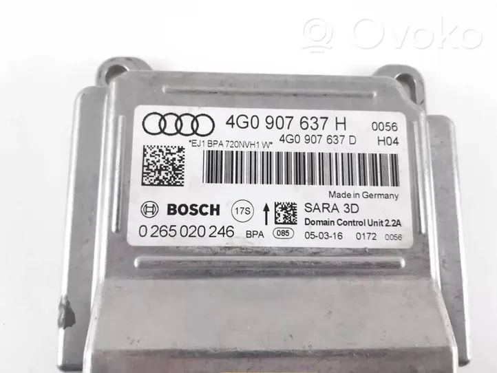 Audi A6 S6 C7 4G Centralina ESP (controllo elettronico della stabilità) 4G0907637H