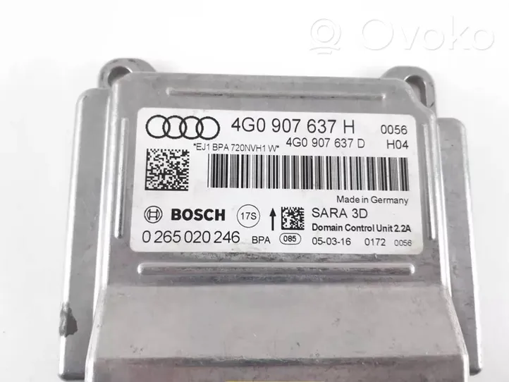 Audi A6 S6 C7 4G Moduł / Sterownik ESP 4G0907637H