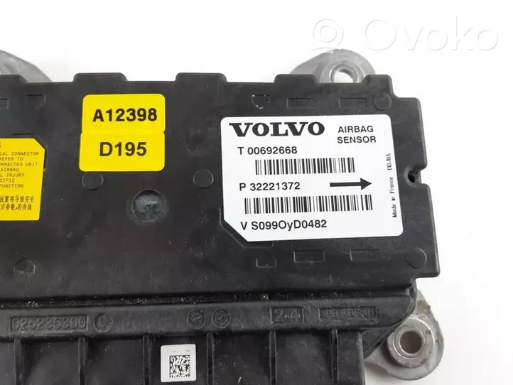Volvo XC90 Turvatyynyn ohjainlaite/moduuli 32221372