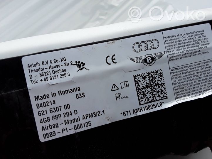 Audi A6 S6 C7 4G Airbag del passeggero 4G8880204D