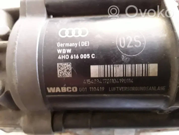 Audi A6 S6 C7 4G Compressore/pompa sospensioni pneumatiche 4H0616005C