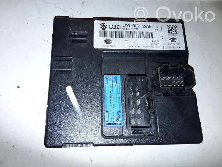 Audi A6 S6 C6 4F Module confort 4F0907289F