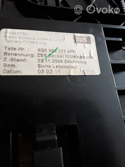 Audi A6 S6 C7 4G Panel popielniczki przedniej tunelu środkowego 4G0863273