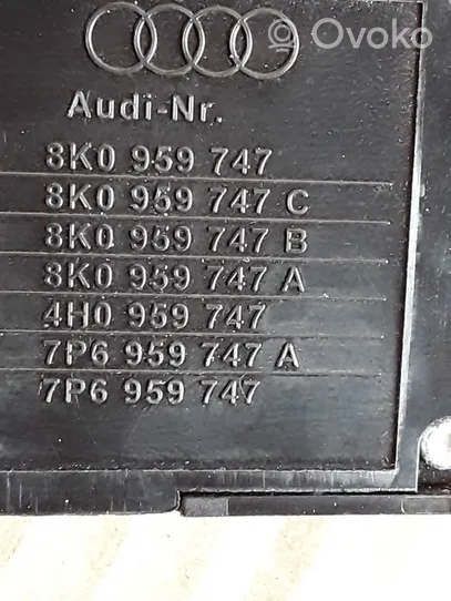 Audi A6 S6 C7 4G Interruttore di controllo del sedile 8k0959747