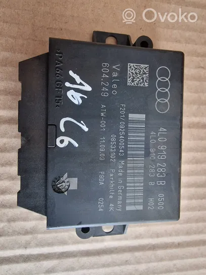 Audi A6 S6 C6 4F Pysäköintitutkan (PCD) ohjainlaite/moduuli 4L0919283B