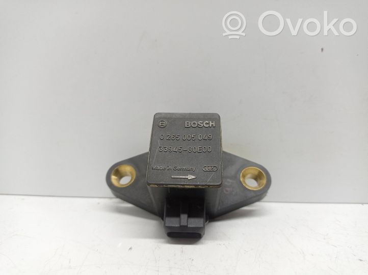 Subaru Justy ESP acceleration yaw rate sensor 3394580E00