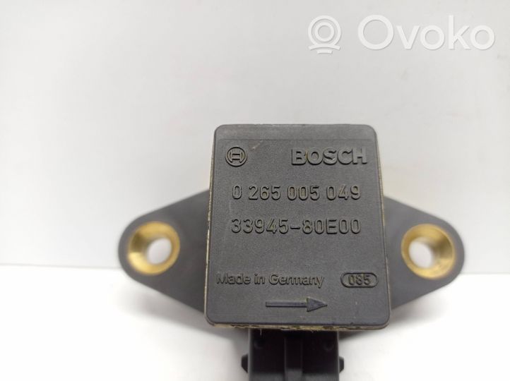 Subaru Justy ESP acceleration yaw rate sensor 3394580E00