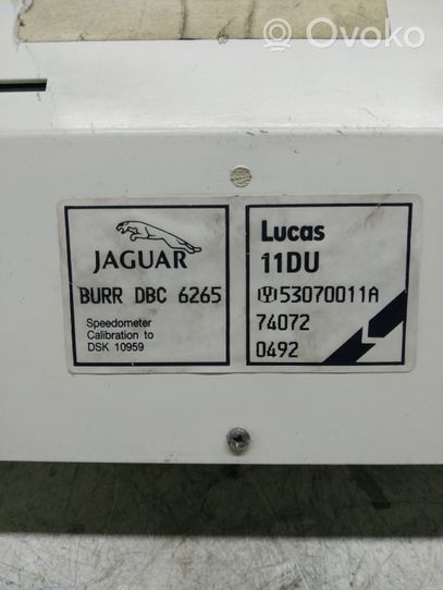 Jaguar XJ SERIE 3 Spidometrs (instrumentu panelī) DBC6265