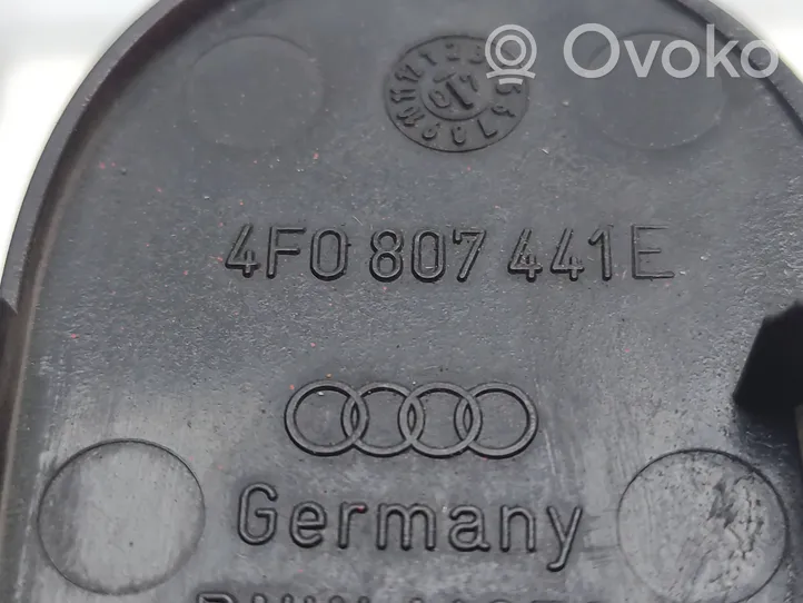 Audi A6 S6 C6 4F Abdeckung Deckel Abschleppöse hinten 4F0807441E