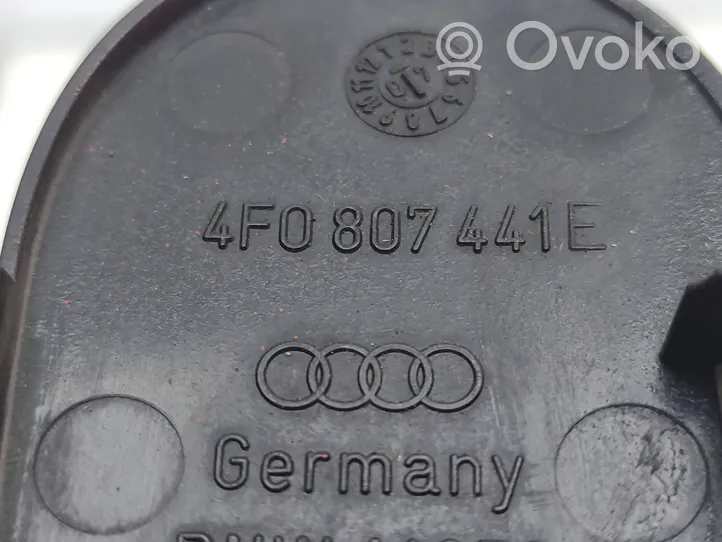 Audi A6 S6 C6 4F Cache crochet de remorquage arrière 4F0807441E