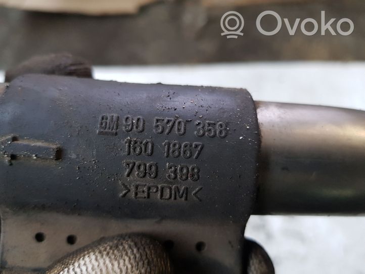Opel Vectra B Tuyau de raccordement solide EGR 90570358