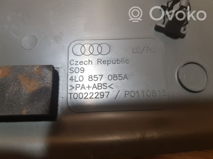 Audi Q7 4L Verkleidung Armaturenbrett Cockpit seitlich 4L0857085A